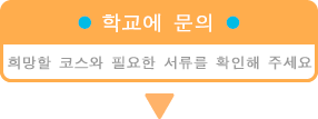 学校へのお問い合わせ・希望コースと必要書類を確認してください