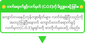 在留資格認定証明書の郵送・入学金などの入金を確認次第、在留資格認定証明書を郵送いたします。